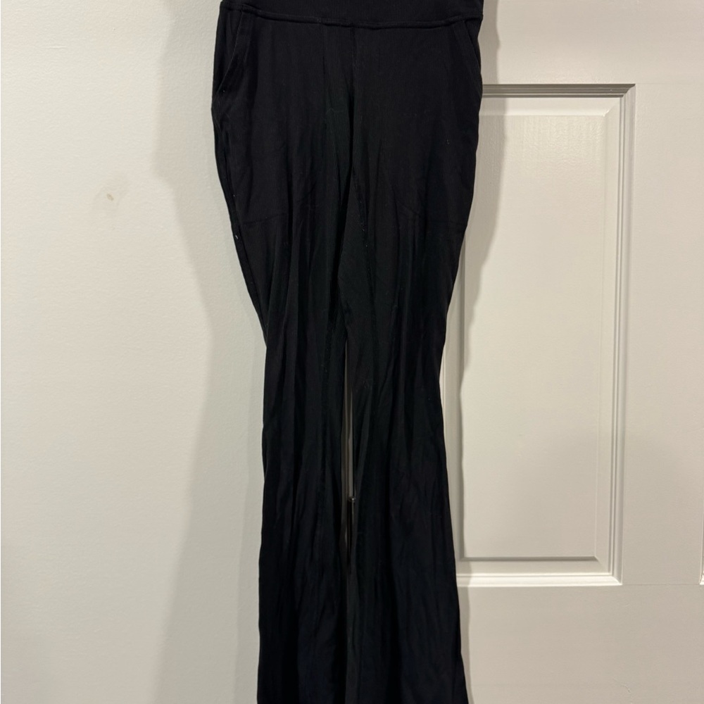 Outdoor Voices Flared Black Leggings